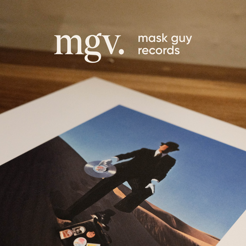 mask guy record store