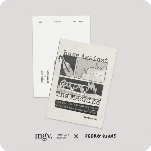 postal rage against the machine x pedro rivas