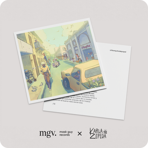 postal buena vista social club x karla zepeda