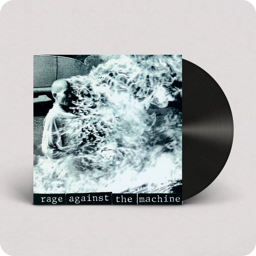 rage against the machine [self titled] – mask guy record store