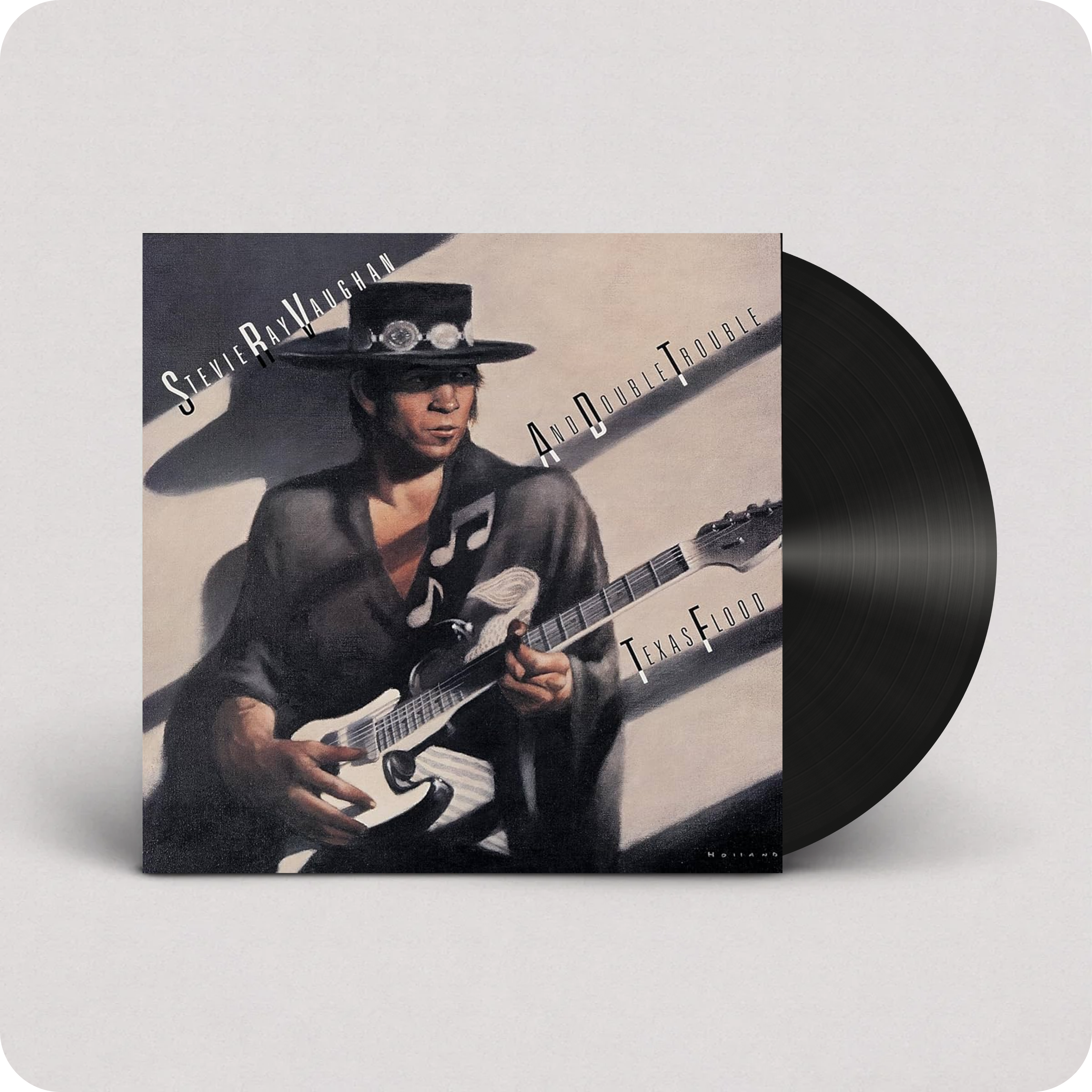 texas flood – mask guy record store